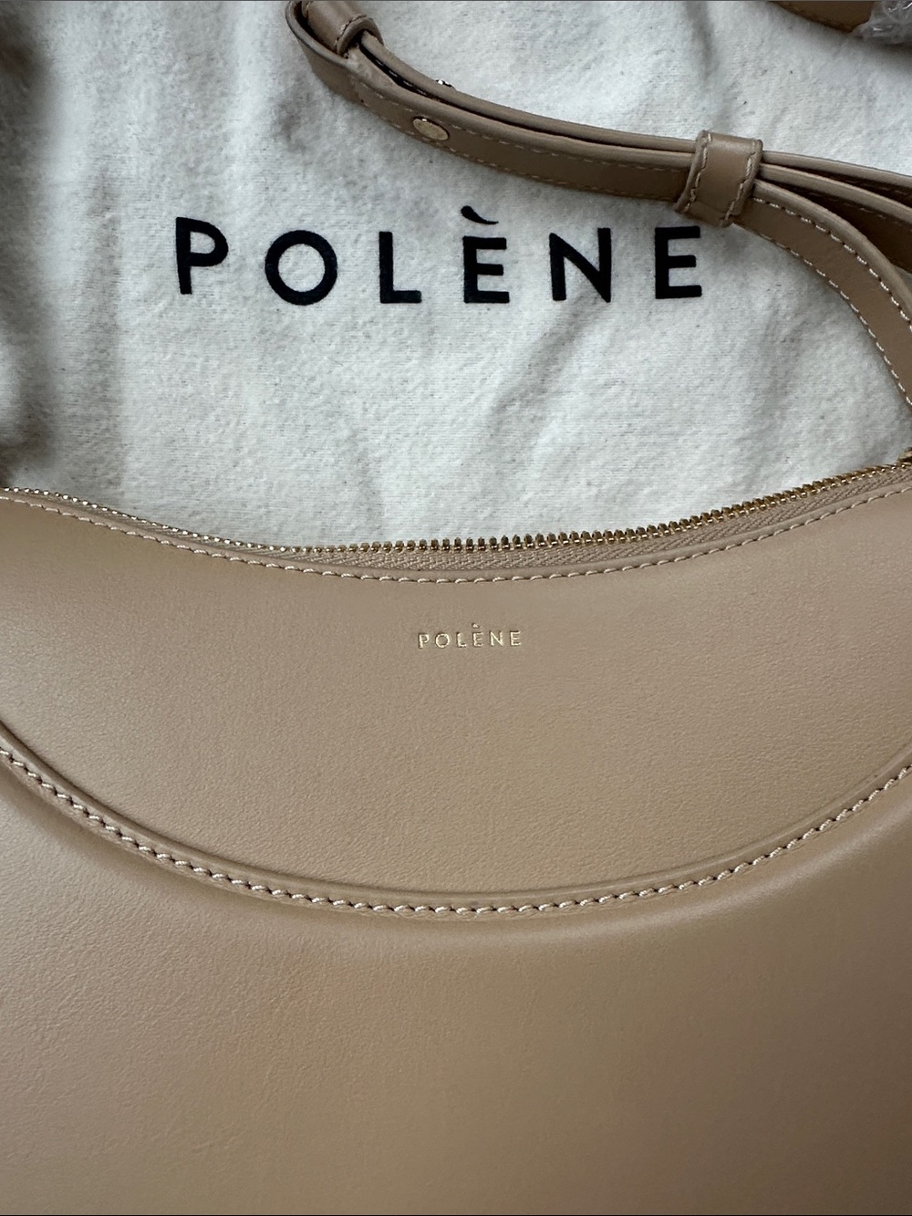 Polène Numéro Dix smooth leather - Picture 3 of 8